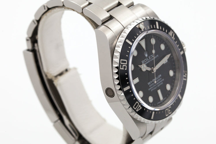 2016 Rolex Ceramic Sea Dweller 116600 with Box and Papers