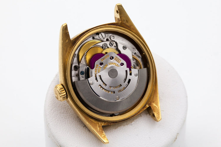 1972 Rolex YG Day-Date 1803 Blue Stella Dial