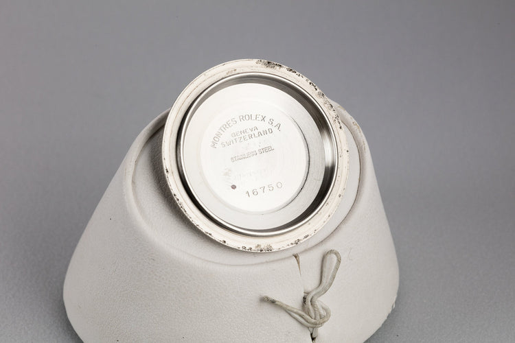 1986 Rolex GMT-Master 16750 "Pepsi" with "SWISS" Only Service Dial