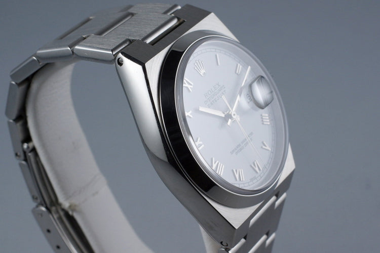 2001 Rolex OysterQuartz DateJust 17000 with Box and Papers FULL SET