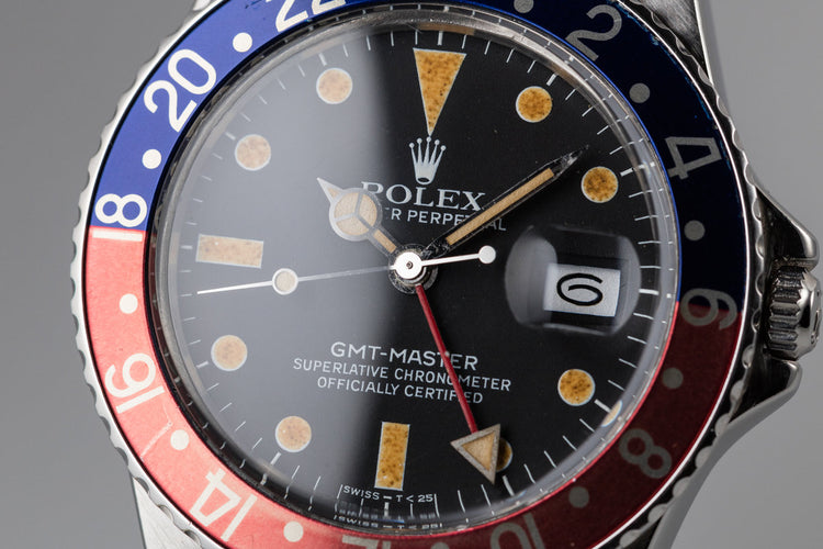 1981 Rolex GMT-Master 16750 With Matte Dial and "Pepsi" Insert