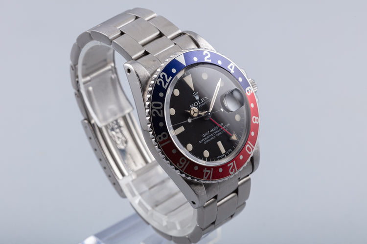 1978 Rolex GMT Master 1675 "Pepsi"