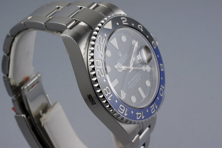 2014 Rolex GMT II 116710BLNR with Box and Papers MINT