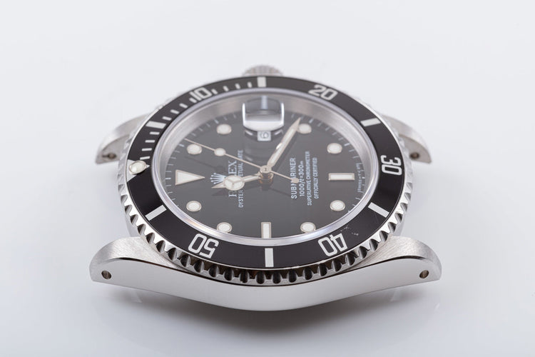 1996 Rolex Submariner 16610 with Box & Papers
