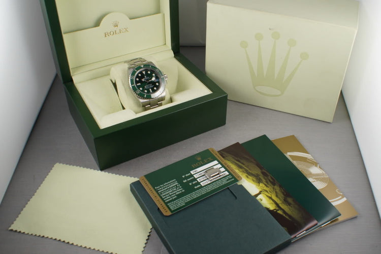 Ceramic Rolex GREEN Submariner 116610V