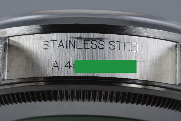 1999 Rolex Air King 14000 White Roman Dial with Box and Papers