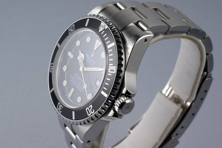 1999 Rolex Sea Dweller 16600 with Box and Papers