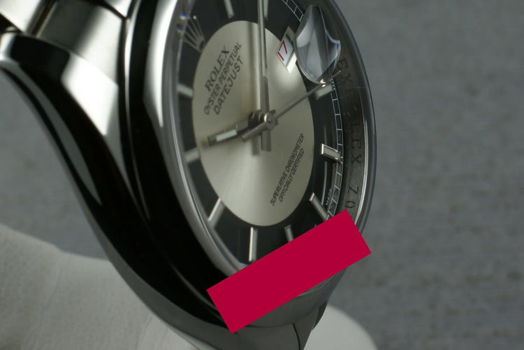 Rolex Datejust 116200 Tuxedo Dial