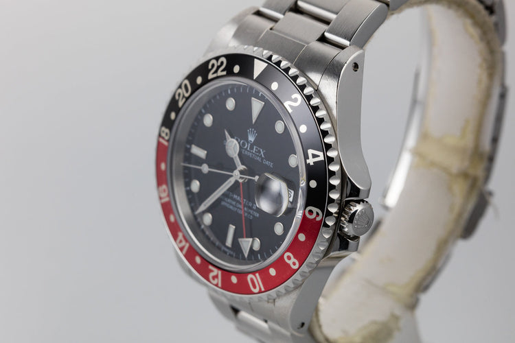 1998 Rolex GMT-Master II 16710 with "Coke Bezel Insert