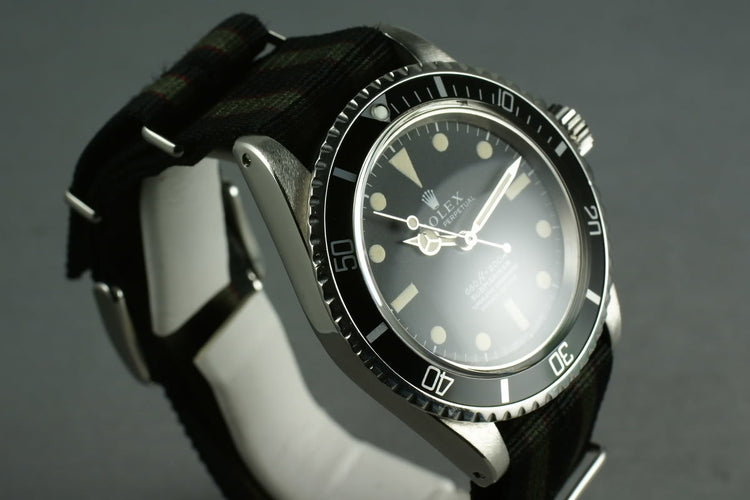 Rolex Submariner 5512 with Box, Papers, tags, etc.