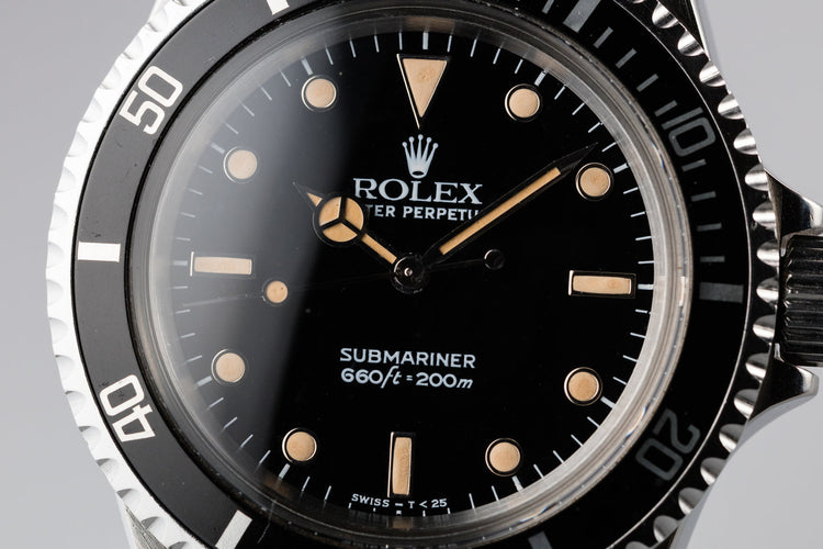 1985 Rolex Submariner 5513 Glossy Dial