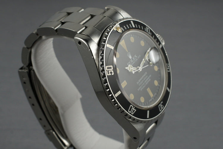 1981 Rolex Submariner 16800