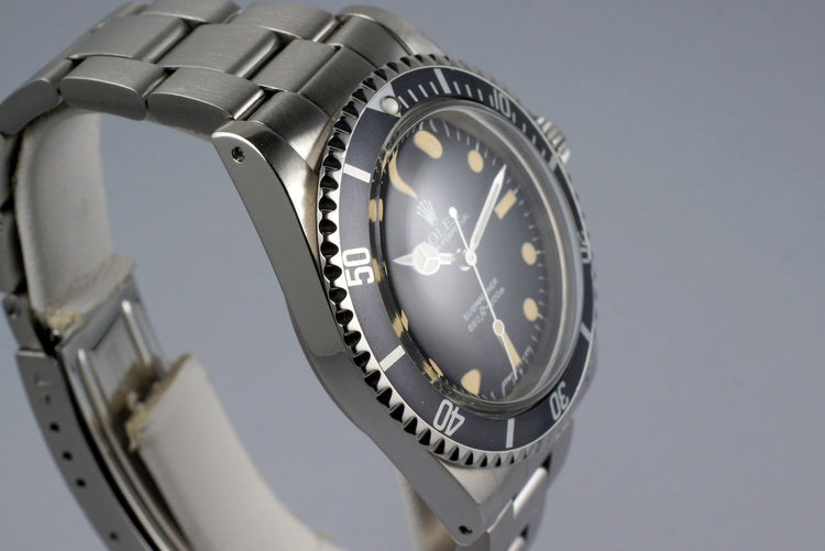 1979 Rolex Submariner 5513 Mark III Maxi Dial