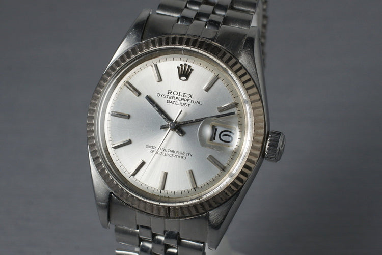 1969 Rolex Date Just 1601 Non-Luminous Dial