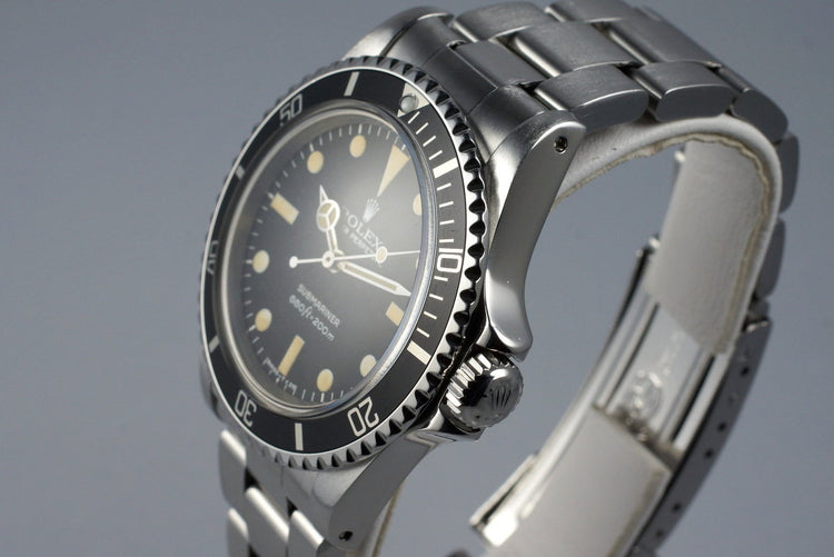 1979 Rolex Submariner 5513 Mark II Maxi Dial