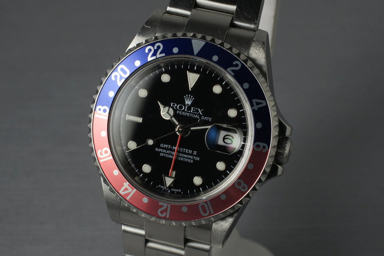 2005 Rolex GMT Master II 16710T