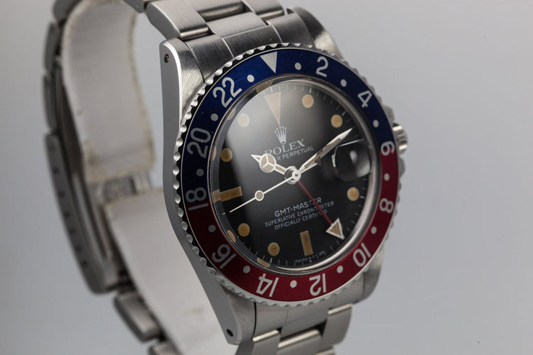 1983 Rolex GMT-Master 16750 with "Pepsi" Bezel Insert