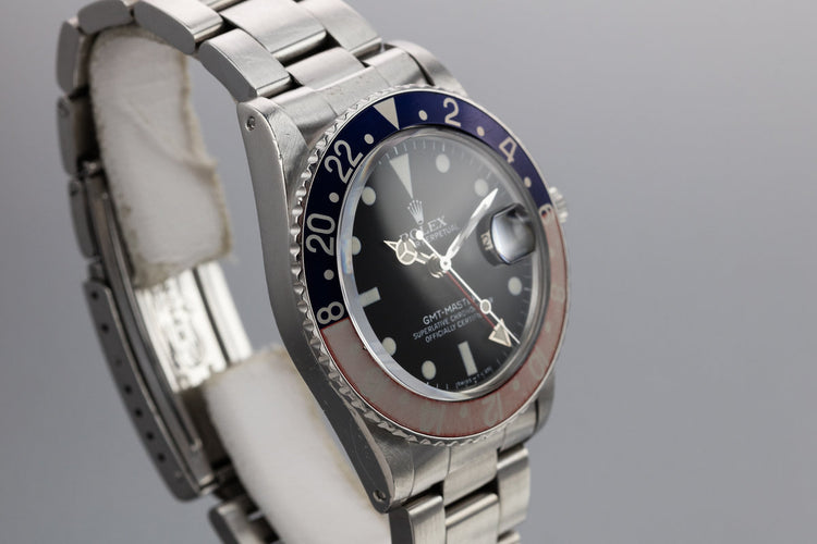 1981 Rolex GMT-Master 16750 "Pepsi"