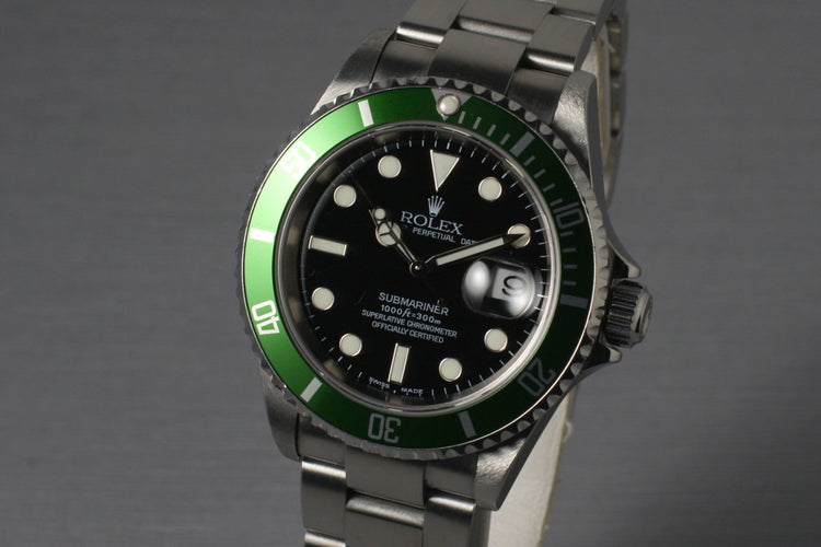 2005 Rolex Submariner 16610V with Box and Papers