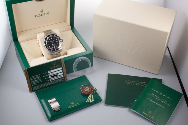2015 Rolex Sea-Dweller 116600 with Box and Papers