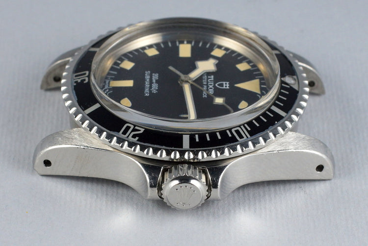 1977 Tudor Submariner 94010 Black Snowflake Dial