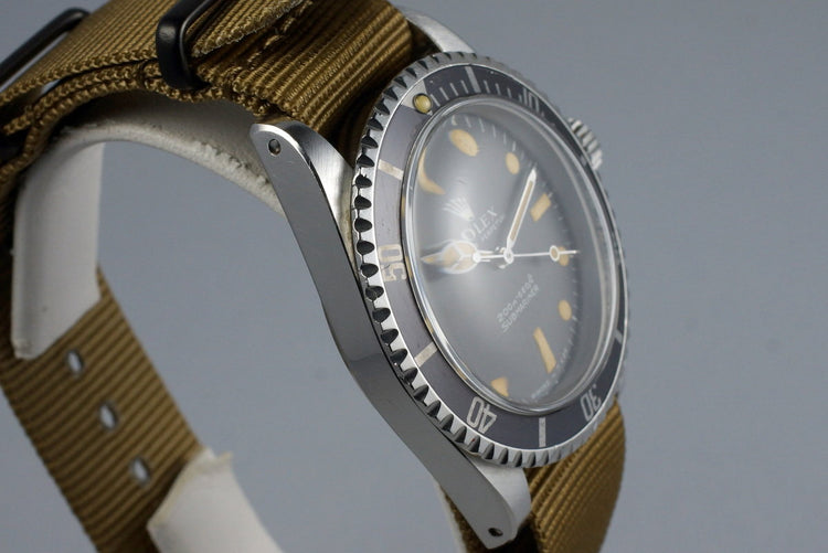 1967 Rolex Submariner 5513 Meters First