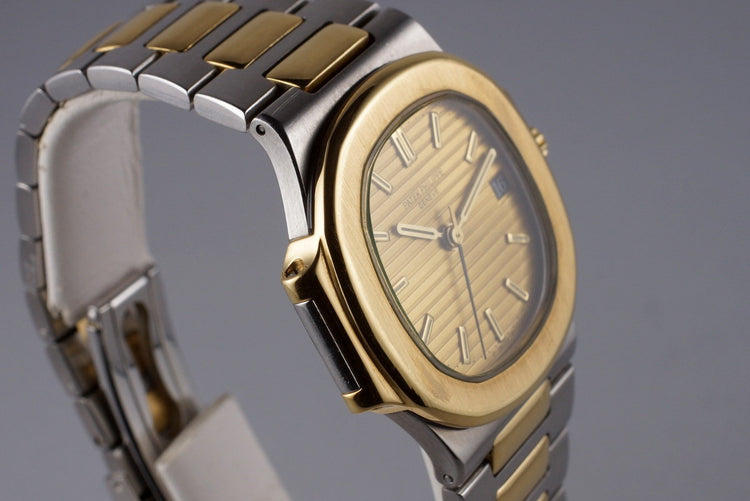 Vintage Patek Philippe Two Tone Nautilus 3800