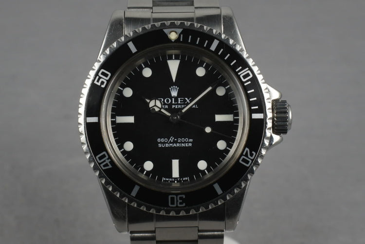 1977 Rolex Submariner 5513