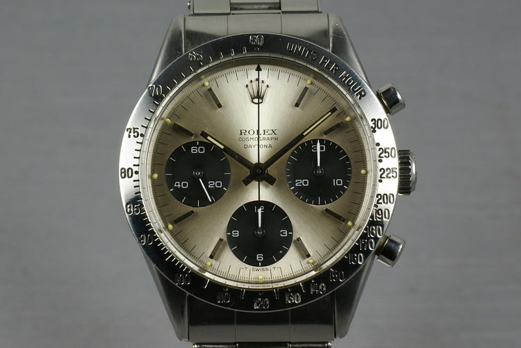 Rolex Daytona 6239 early Silver SMALL Daytona Dial