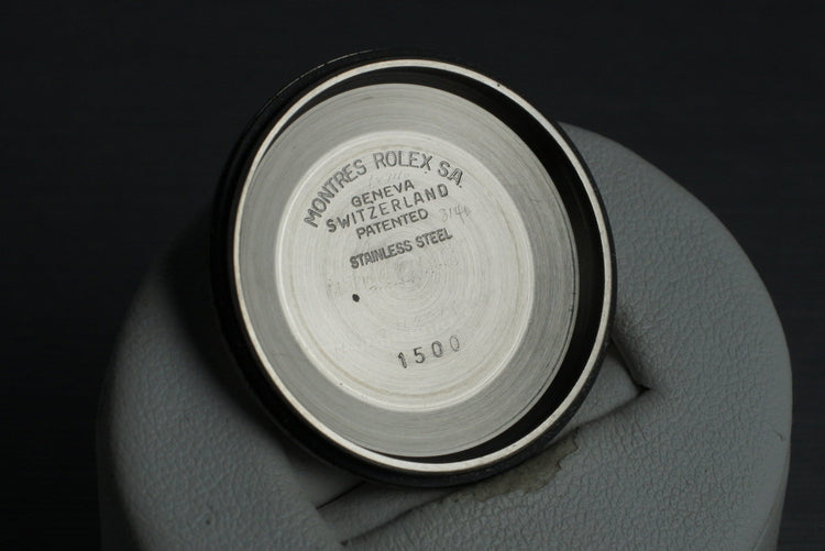 1972 Rolex Date 1500 Black Dial