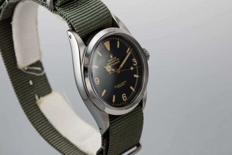 1958 Vintage Rolex Explorer I 6610 SWISS Only Gilt Dial