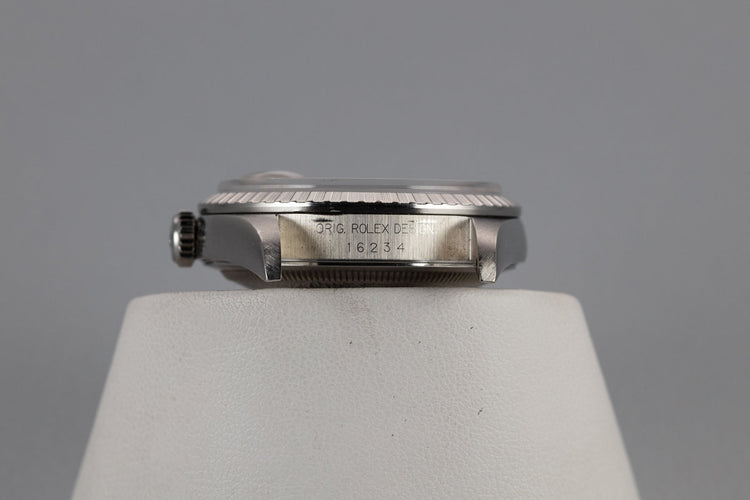 1995 Rolex DateJust 16234 Silver Dial with Box and Papers