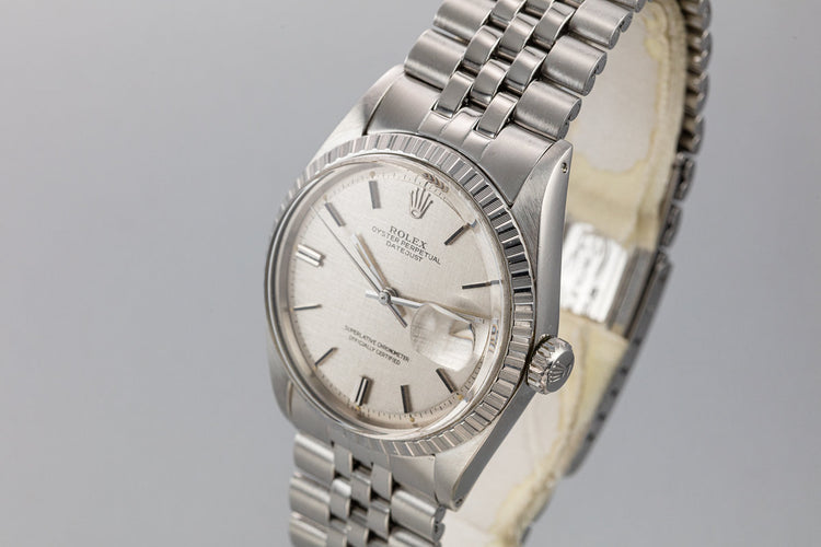 1971 Rolex DateJust 1603 with Silver Linen Dial