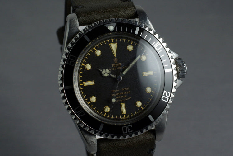 1964 Tudor Submariner 7928 PCG Gilt Chapter Ring Dial