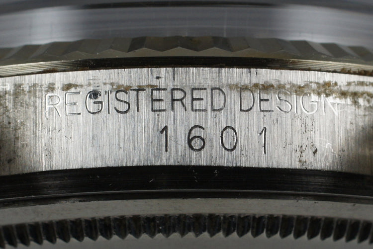 1972 Rolex DateJust 1601 Blue Sigma Dial