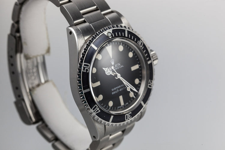 1981 Rolex Submariner 5513 with Mark 4 Maxi Dial