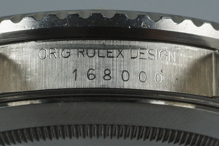 1988 Rolex Submariner 168000