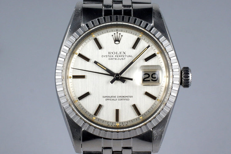 1972 Rolex DateJust 1603 Silver Sigma Dial