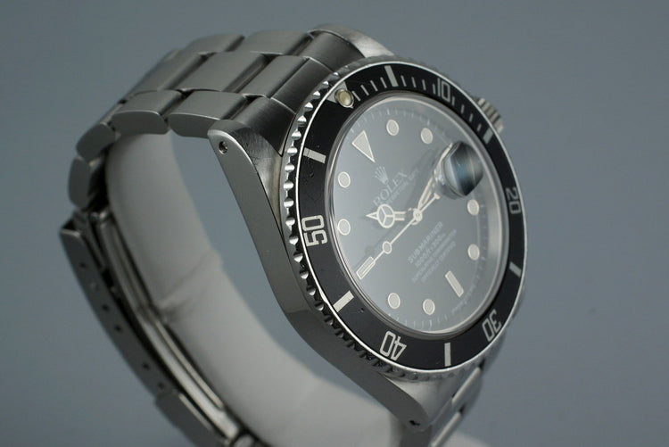 1988 Rolex Submariner 168000