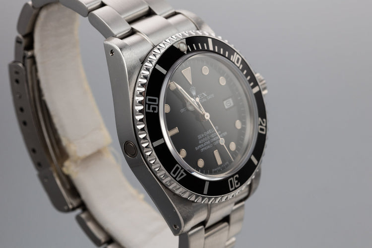 1984 Rolex Sea-Dweller 16660 with Service Case