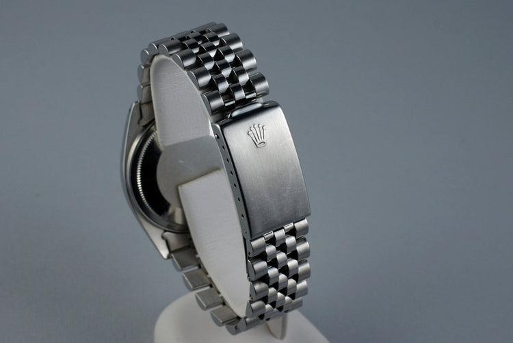 1973 Rolex DateJust 1601 Glossy Black Dial