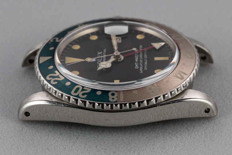 1971 Rolex GMT-Master 1675 with Fat Font Pepsi Insert