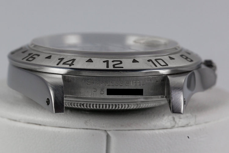 2000 Rolex Explorer II 16570 White Dial