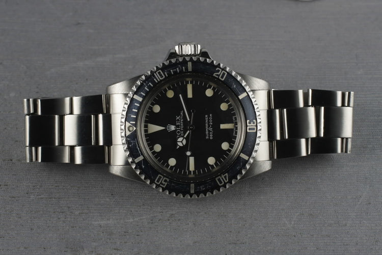 Rolex Submariner 5513 with Maxi Mark 3 dial