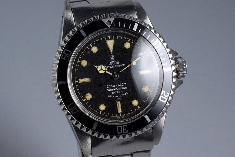 1963 Tudor Submariner 7928 PCG Gilt Chapter Ring Dial UNDERLINE