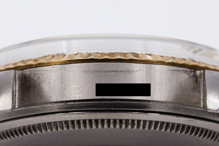 1969 Rolex Two Tone DateJust 1601 Silver Dial