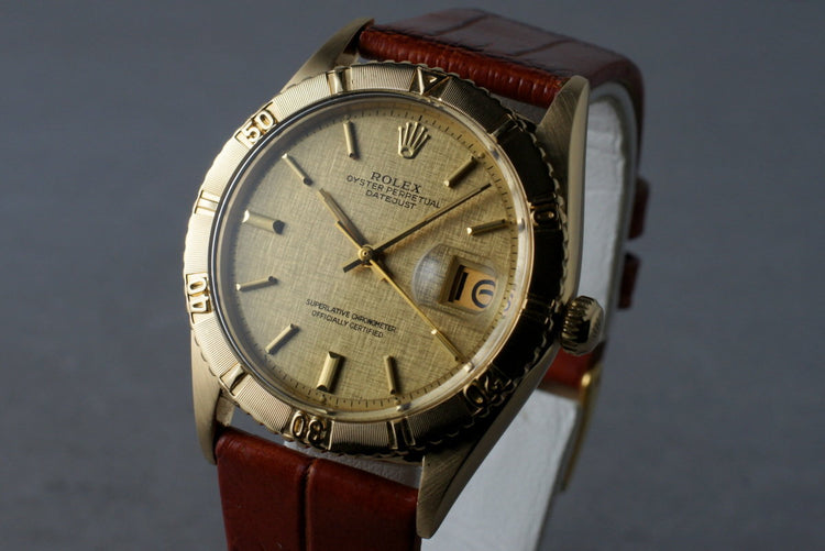 1979 Rolex 18K YG DateJust Thunderbird 1625