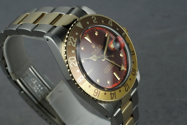 1985 Rolex 18K/SS GMT 16753