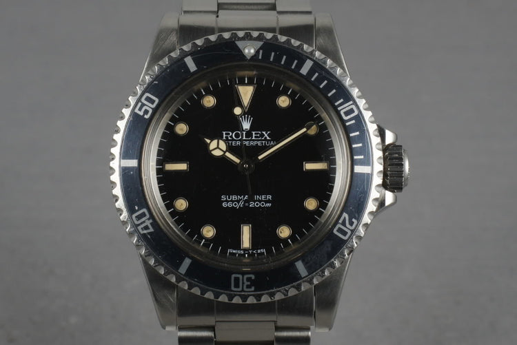 1986 Rolex Submariner SPIDER Dial Ref: 5513