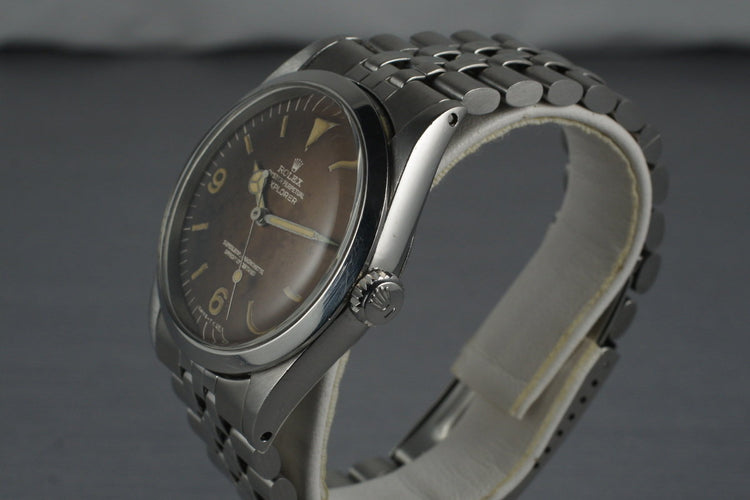 1965 Rolex Explorer 1 1016 with Gilt Tropical Dial